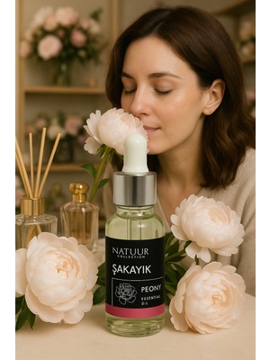 Şakayık Esans Buhurdanlık Difüzör Parfüm Esansı Doğal Uçucu Yağ 20 ml