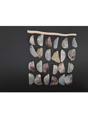 Bej Sedeften Rüzgar Çanı ve Gülü, Zarif Dekorasyon Unsuru