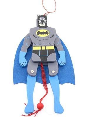 Ahşap Salanan Batman Figürü