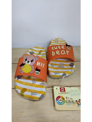 Yazlık Kız Çocuk Rahat Taban Günlük Terlik