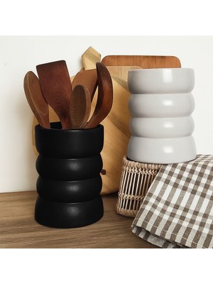 17 cm El Yapımı Kaşıklık & Vazo