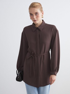 Oversize Kadın Gömlek Tunik  (W5)