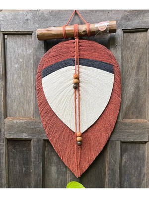 Renkli Makrome Dekoratif Duvar Süsü, Şık ve Modern Ev Dekorasyonu Için Mükemmel