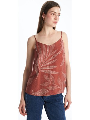 Lc Waikiki Yeni Sezon V Yaka Cicekli Bluz - S5NH88Z8