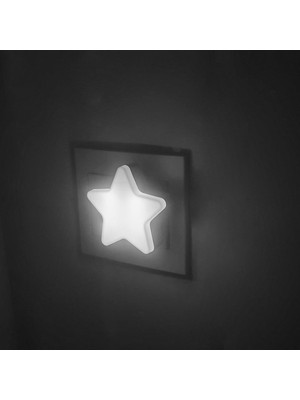 Petrix 34615S Yıldız Priz Girişli Gece Lambası