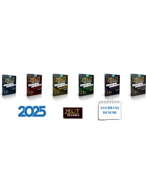 Elitkarma Yayınları 2025 Lgs  Branş Deneme Seti Priz Tutucu ve Kurumsal Deneme Hediye