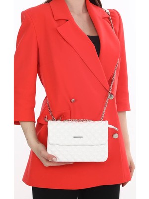 Kadın  Kapitone Desenli Kaliteli Omuz Çantası