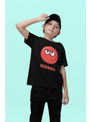 Redball Baskılı Unisex Oyun Çocuk Tişört
