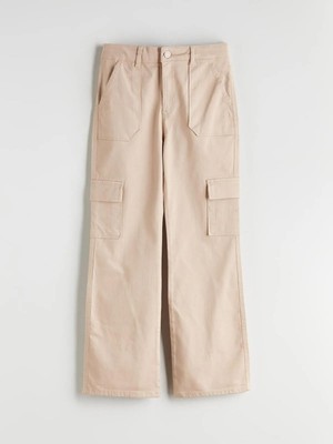 Lcw Kids  Wideleg Kız Çocuk Kargo Pantolon  (W5)