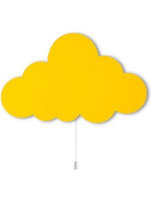 Rüya Bulut Aydınlatması, Çocuk ve Genç Odası Dekoru, Sarı Renk