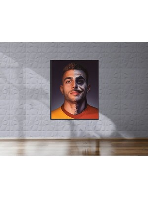 Çok Renkli Ahşap Poster, Güzel ve Şık Tasarım, Dekoratif Duvar Süsü