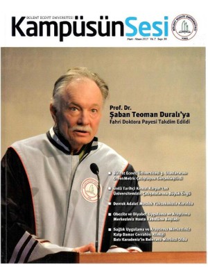 Kampüsün Sesi - Bülent Ecevit Üniversitesi - Prof.dr. Şaban Teoman Duralı'ya Fahri Doktora Payesi Takdim Edildi (Retro Eski Basım Mart - Nisan 2017)