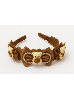 Ayıcıklı Kız Çocuk Taç