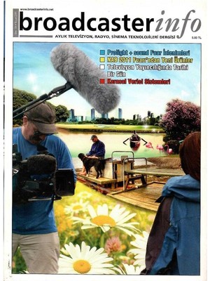 Broadcasterinfo: Aylık Televizyon, Radyo, Sinema Teknolojileri Dergisi - Karasal Verici Sistemler (Sayı: 84-Nisan 2011 Retro Koleksiyon Eski Baskı)