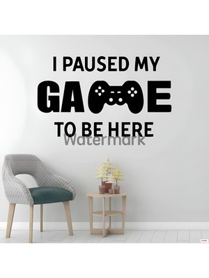 Siyah Mdf Gamer Duvar Yazısı, Modern ve Şık Tasarım ile Odanıza Tarz Katın