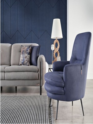 Lacivert 3D Mdf Duvar Paneli, Dekoratif Ahşap Sanatı, 19,2X55CM, 14 Adet Set