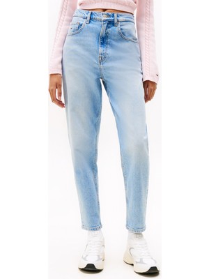 Tommy Hılfıger Mom Jean Uh Tpr BI0112 Co Jeans