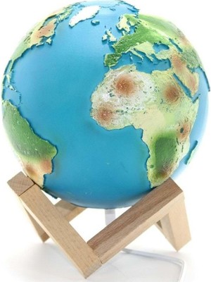 Standlı Işıklı Dünya Küre