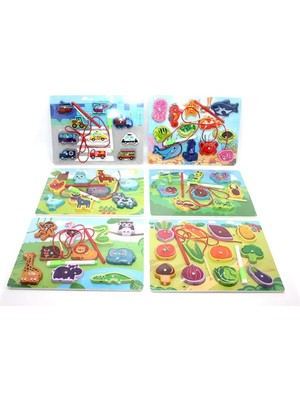 Ahşap Mıknatıslı Tutma Oyunu ve Yazı Tahtası