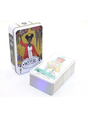 Metal Kutulu Tarot Kartı