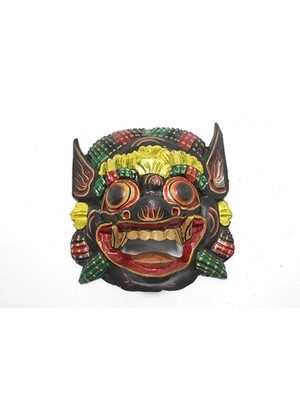 Duvara Asmalı Renkli Maske 20 cm