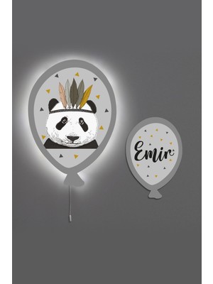 Çocuk Odası Renkli Balon Aydınlatma ve Gece Lambası, Dekoratif Işık Model No:19