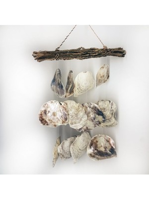 Pembe Ağaç Dalı Saplı Placuna Duvar Dekoru, Şık ve Doğal Dekor Fikri