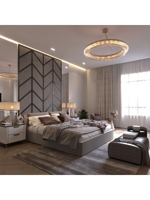 Yatay Boyanabilir Duvar Çıtası, 4 cm En, 240 cm Boy, Beyaz Renk