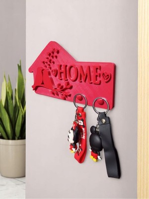 Şık Duvar Anahtar Askılığı Çiftler Için Dekoratif ve Pratik Düzenleyici