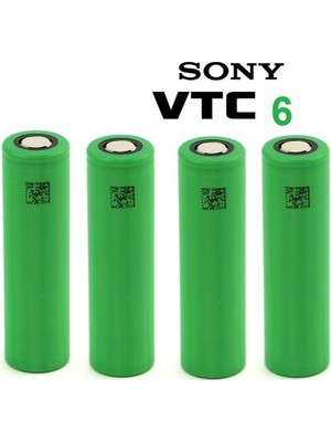 Sony Vtc6 18650 3.7V 3000 Mah Li-İon Şarjlı Pil 5'Li
