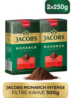 Jacobs Monarch Intense Filtre Kahve 250GR x 2 Adet