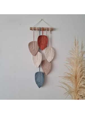 Renkli Makrome Duvar Süsü, Dekoratif ve Şık Tasarım