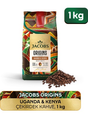 Jacobs Origins Uganda & Kenya Çekirdek Kahve 1 kg