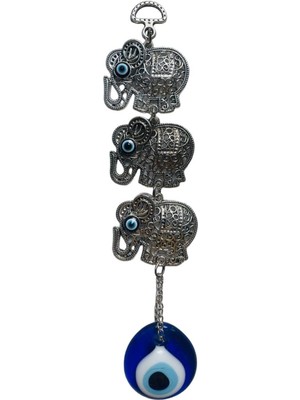 Renkli Nazar Boncuğu ve Figürlü Süsler, Kelebek, Baykuş, Balık, At Nalı, Kapı Süsü