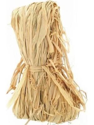 Turuncu Doğal Rafya 1 Kg, El Işi ve Dekorasyon Için Ideal Seçim!