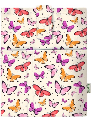 Kelebek 216-MONA Cepli Kitap Kılıfı 20X25