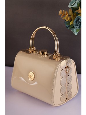 Weem Bag Elysara EB0170 | Rugan Çift Metal Saplı Şık Portföy Çanta