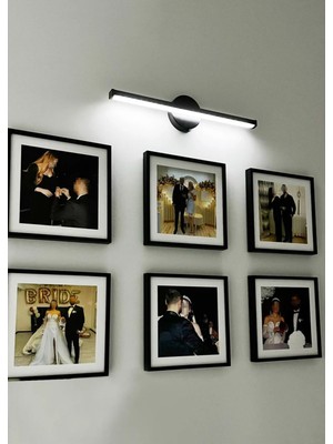 Kendinden Yapışkanlı Pilli Aplik Lamba, Beyaz, Pratik ve Şık Aydınlatma Seçeneği