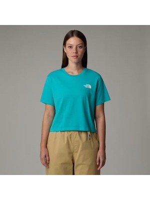 W Sımple Dome Cropped Relaxed Tee