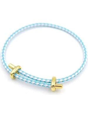 Hasır Bileklik - Mavi