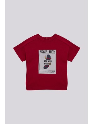 Bg Store Erkek Bebek Kırmızı Tshirt