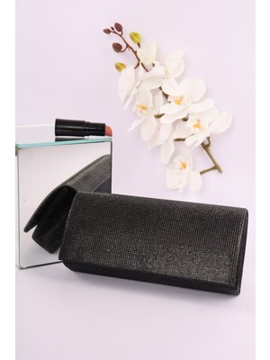 Weem Bag 255 Çizgili Taşlı Göz Alıcı Çupra Abiye Çanta