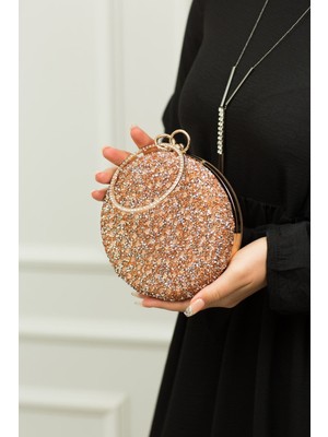 Weem Bag 167 Sıvama Taşlı Bilezik Abiye Çanta | Gösterişli Abiye Çanta