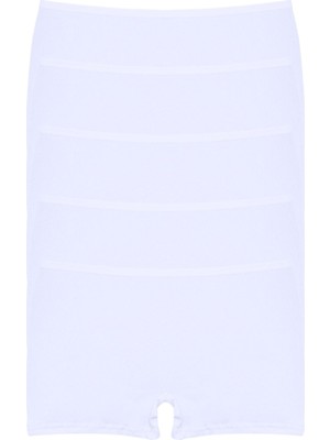 115 Kız Çocuk Mix 5'li Pamuklu Boxer Şort paketi