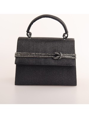 Weembag Çizgili Çupra Saplı Düğüm Şerit Venezia Kadın Çanta