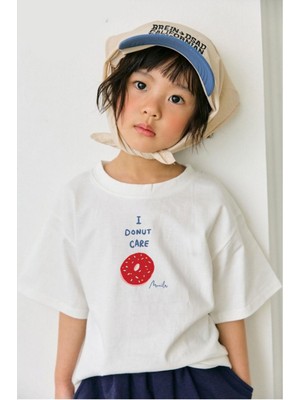 Unisex Çocuk Pamuklu Baskılı Bisiklet Yaka Kısa Kollu T-Shirt