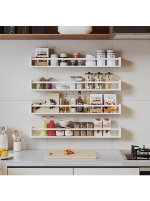 4X40CM Mdf Baby Room Organizer Eğitici Montessori Raf Kitaplık Baharatlık Banyo Düzenleyici