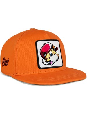  Hip Hop Kids Sincap Logolu Turuncu Çocuk Beyzbol Şapka