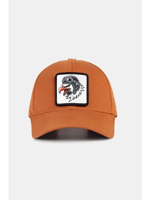  Six Kartal Logolu Kiremit Beyzbol Şapka