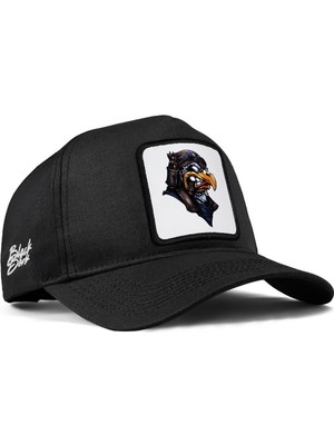  Kartal Logolu Siyah Beyzbol Şapka